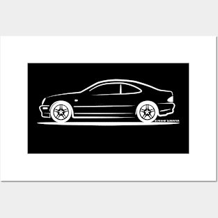 Mercedes Benz CLK C208 BLK Posters and Art